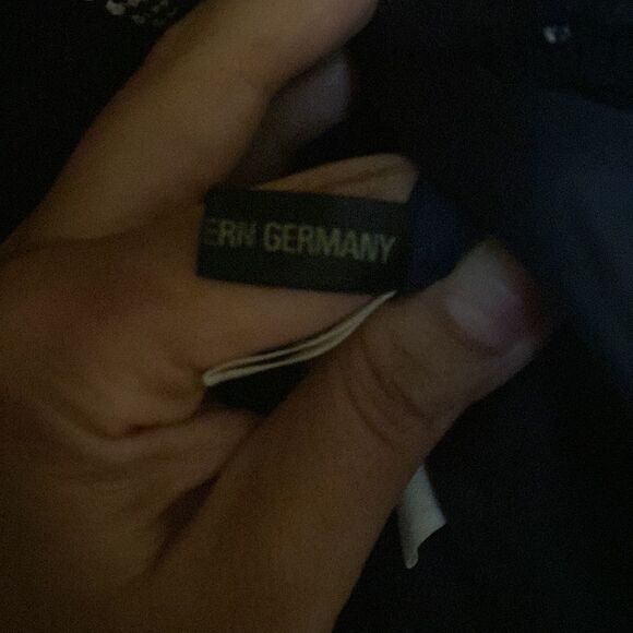 Vintage 70s wool and suede stripped jacket very rare 42​ - Picture 10 of 11